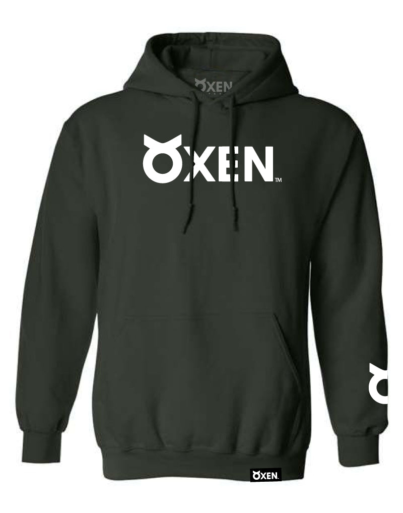 Classic Hoodie - White Print