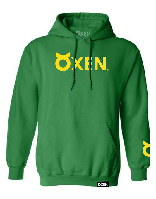 Classic Hoodie- Yellow Print