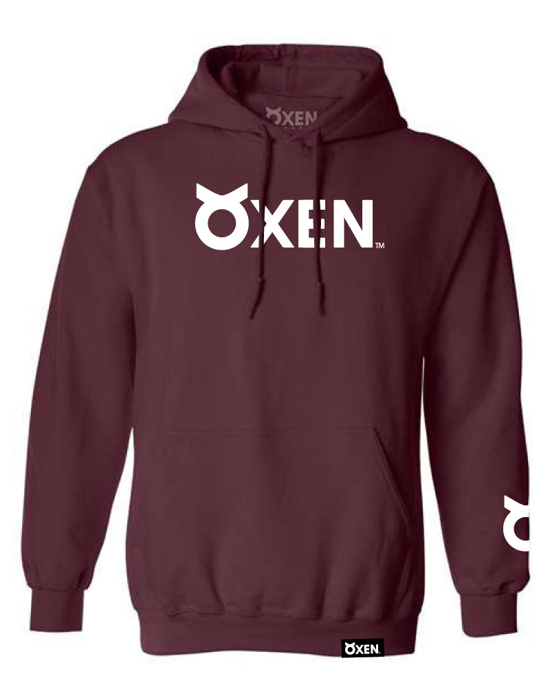 Classic Hoodie - White Print