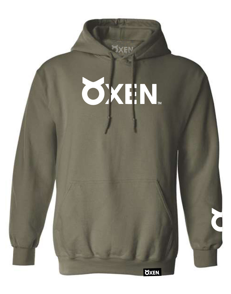 Classic Hoodie - White Print