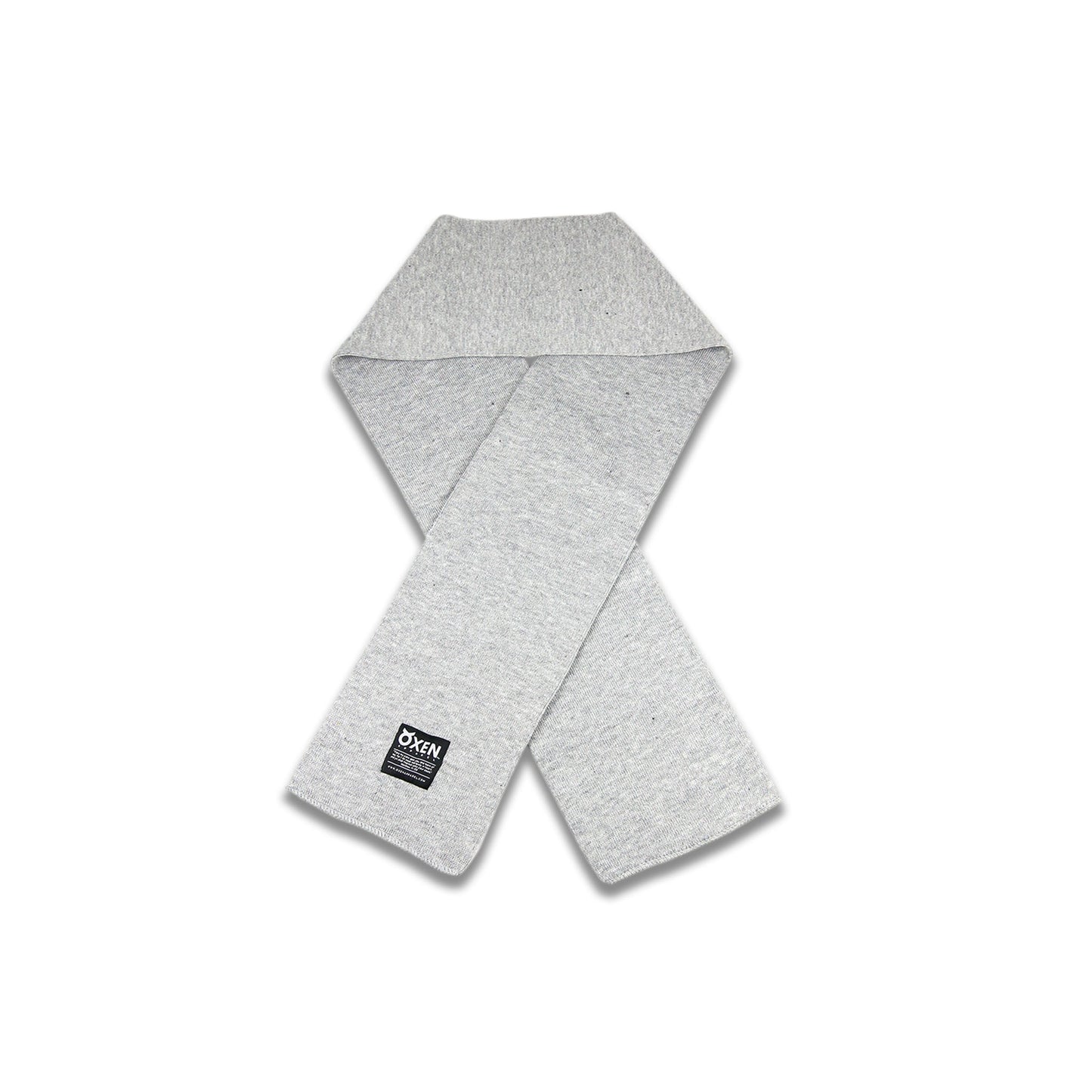 Knit Scarf-Heather Grey