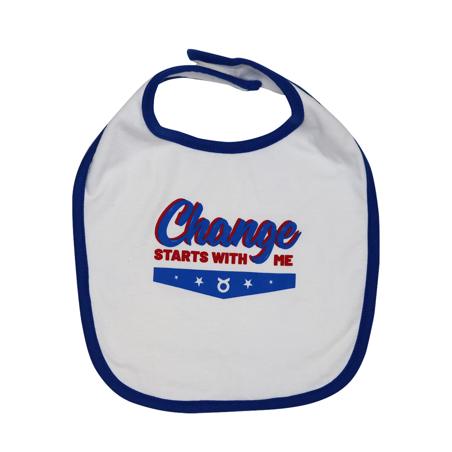 Change Starts With Me baby bib