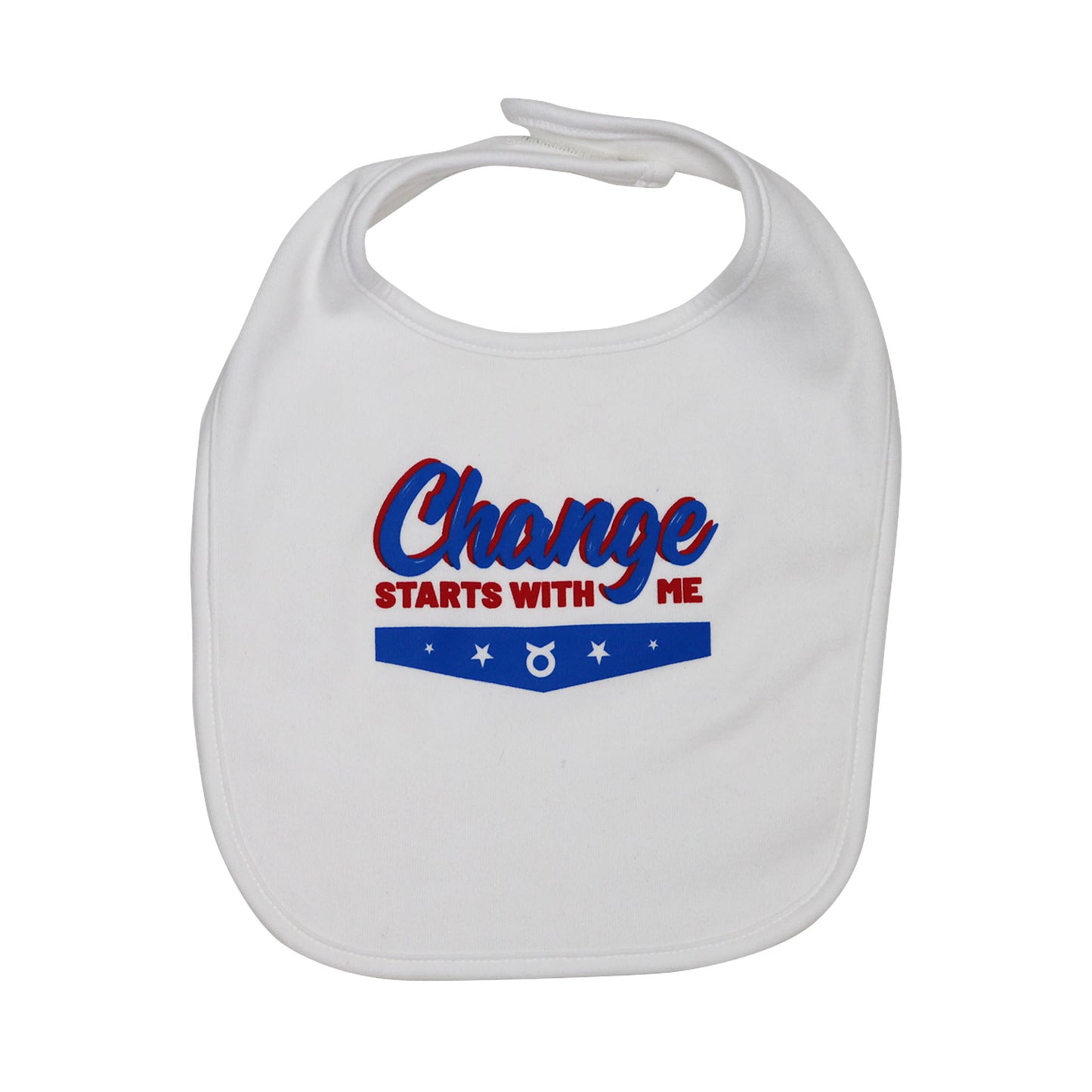 Change Starts With Me baby bib