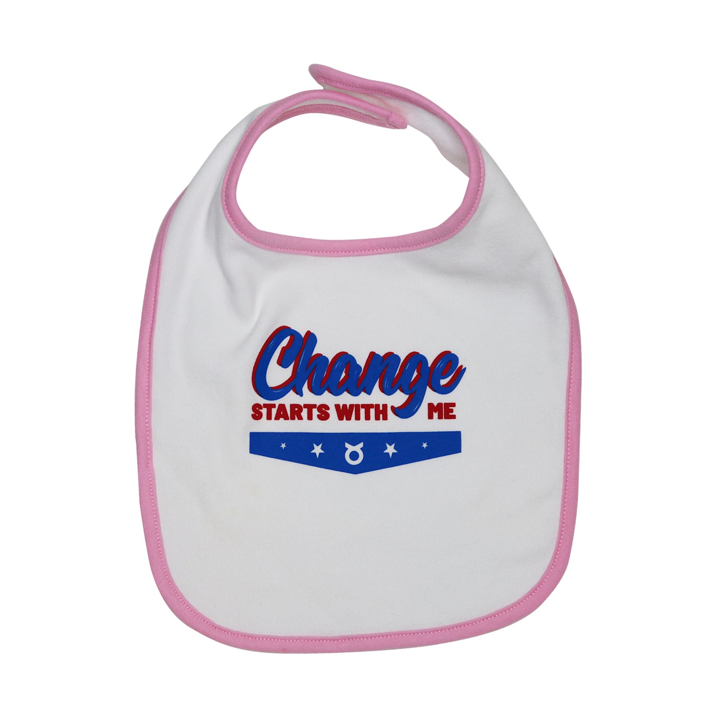 Change Starts With Me baby bib