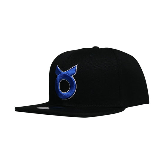 Classic Ring Snapback Hat - Black / Blue