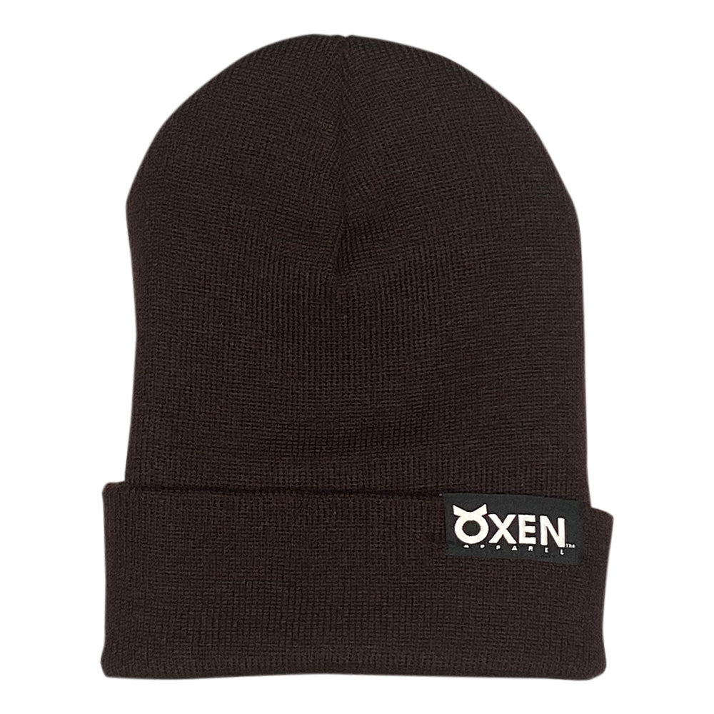 Cuffed Beanie - Brown