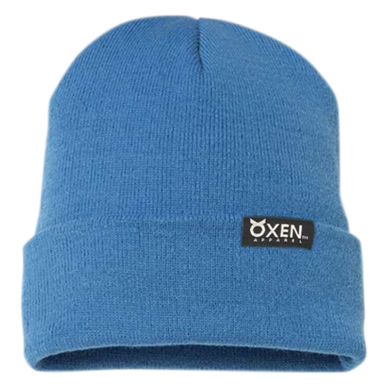 Cuffed Beanie- Carolina Blue