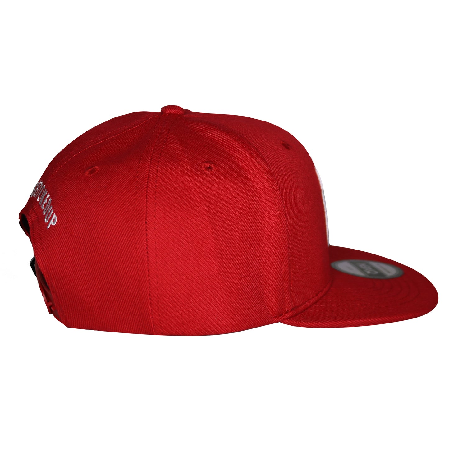 Classic Ring Snapback Hat - Red / White