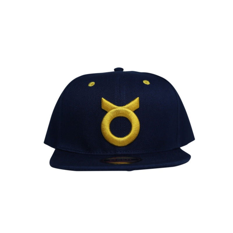 Classic Ring Snapback Hat - Navy / Yellow